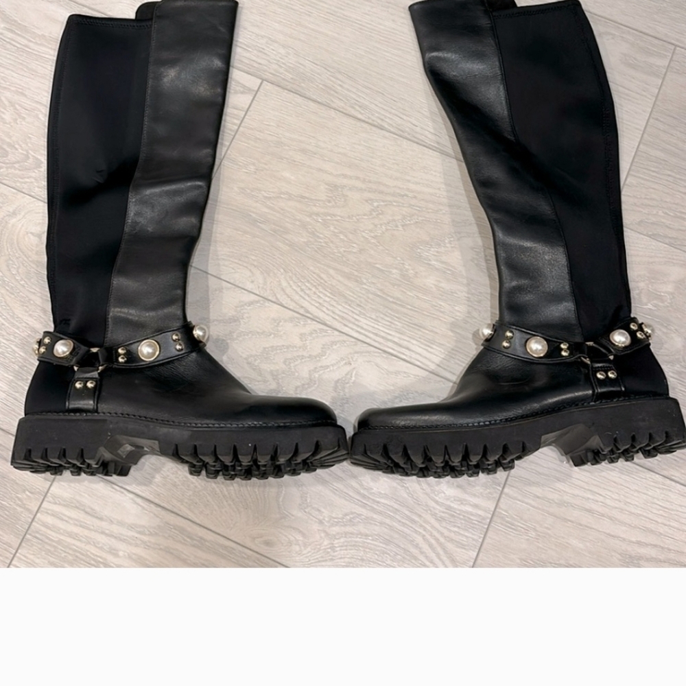 Karl Lagerfeld Black Winter & Rain Boots